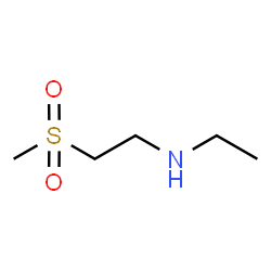 ChemSpider 2D Image | N-Ethyl-2-(methylsulfonyl)ethanamine | C5H13NO2S