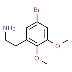 ChemSpider 2D Image | 2-(5-Bromo-2,3-dimethoxyphenyl)ethanamine | C10H14BrNO2
