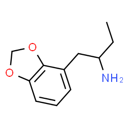 ChemSpider 2D Image | 1-(1,3-Benzodioxol-4-yl)-2-butanamine | C11H15NO2