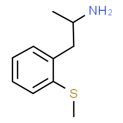 ChemSpider 2D Image | 1-[2-(Methylsulfanyl)phenyl]-2-propanamine | C10H15NS