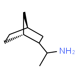ChemSpider 2D Image | 1-[(1R,4S)-Bicyclo[2.2.1]hept-2-yl]ethanamine | C9H17N
