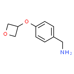 ChemSpider 2D Image | [4-(Oxetan-3-yloxy)phenyl]methanamine | C10H13NO2