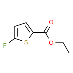 ChemSpider 2D Image | Ethyl 5-fluoro-2-thiophenecarboxylate | C7H7FO2S