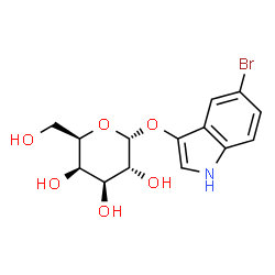 ChemSpider 2D Image | 5-Bromo-1H-indol-3-yl alpha-D-galactopyranoside | C14H16BrNO6