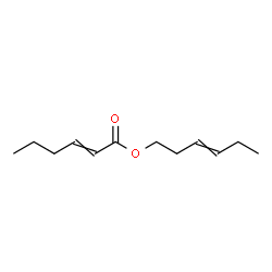 ChemSpider 2D Image | Hex-3-enyl hex-2-enoate | C12H20O2