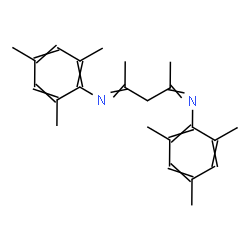 ChemSpider 2D Image | N,N'-Dimesityl-2,4-pentanediimine | C23H30N2