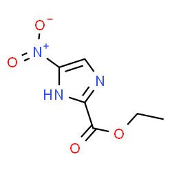 ChemSpider 2D Image | Ethyl 4-nitro-1H-imidazole-2-carboxylate | C6H7N3O4