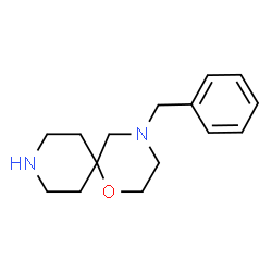 ChemSpider 2D Image | 4-Benzyl-1-oxa-4,9-diazaspiro[5.5]undecane | C15H22N2O