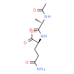 ChemSpider 2D Image | N-Acetyl-L-alanyl-L-glutamine | C10H17N3O5