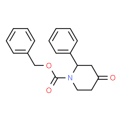 ChemSpider 2D Image | 1-CBZ-2-PHENYL-PIPERIDIN-4-ONE | C19H19NO3