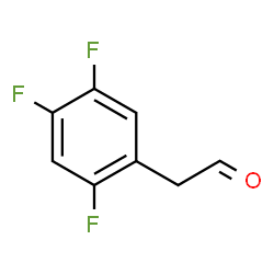 ChemSpider 2D Image | 2,4,5-Trifluorobenzeneacetaldehyde | C8H5F3O