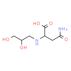 ChemSpider 2D Image | N~2~-(2,3-Dihydroxypropyl)asparagine | C7H14N2O5
