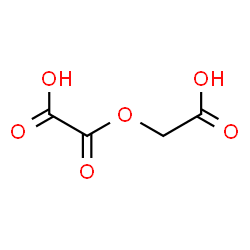 ChemSpider 2D Image | (Carboxymethoxy)(oxo)acetic acid | C4H4O6