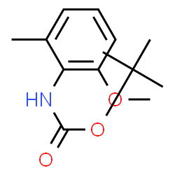 ChemSpider 2D Image | BOC-2-METHOXY-6-METHYLANILINE | C13H19NO3