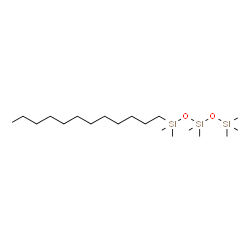 ChemSpider 2D Image | LAURYL METHICONE | C19H46O2Si3
