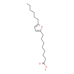 ChemSpider 2D Image | Methyl 8-(5-hexyl-2-furyl)octanoate | C19H32O3