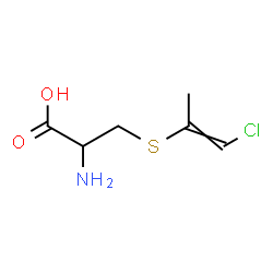 ChemSpider 2D Image | S-(1-Chloro-1-propen-2-yl)cysteine | C6H10ClNO2S