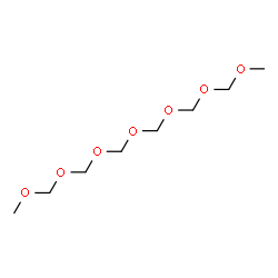 ChemSpider 2D Image | 2,4,6,8,10,12,14-Heptaoxapentadecane | C8H18O7