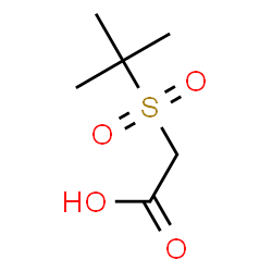 ChemSpider 2D Image | [(2-Methyl-2-propanyl)sulfonyl]acetic acid | C6H12O4S