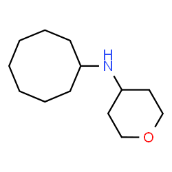 ChemSpider 2D Image | N-Cyclooctyltetrahydro-2H-pyran-4-amine | C13H25NO