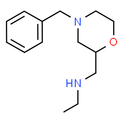 ChemSpider 2D Image | (4-BENZYL-MORPHOLIN-2-YLMETHYL)-ETHYL-AMINE | C14H22N2O