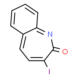 ChemSpider 2D Image | 3-Iodo-benzazepin-2-one | C10H6INO
