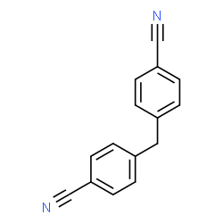 ChemSpider 2D Image | 4,4'-Methylenedibenzonitrile | C15H10N2