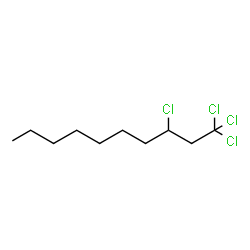 ChemSpider 2D Image | 1,1,1,3-Tetrachlorodecane | C10H18Cl4