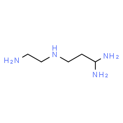 ChemSpider 2D Image | N~3~-(2-Aminoethyl)-1,1,3-propanetriamine | C5H16N4