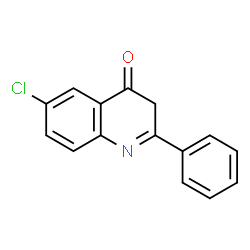 ChemSpider 2D Image | 6-Chloro-2-phenyl-4(3H)-quinolinone | C15H10ClNO