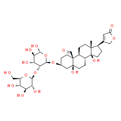 ChemSpider 2D Image | Neoconvalloside | C34H50O16