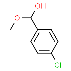 ChemSpider 2D Image | (4-Chlorophenyl)(methoxy)methanol | C8H9ClO2