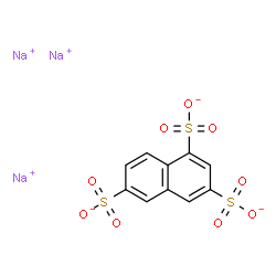 ChemSpider 2D Image | Trisodium 1,3,6-naphthalenetrisulfonate | C10H5Na3O9S3