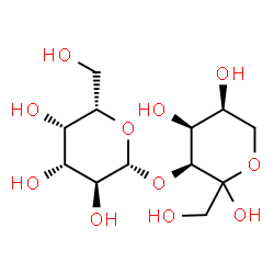 ChemSpider 2D Image | 3-O-beta-L-Galactopyranosyl-L-psicopyranose | C12H22O11