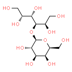 ChemSpider 2D Image | 4-O-beta-L-Galactopyranosyl-D-altritol | C12H24O11