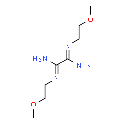 ChemSpider 2D Image | (1Z,2Z)-N'~1~,N'~2~-Bis(2-methoxyethyl)ethanediimidamide | C8H18N4O2