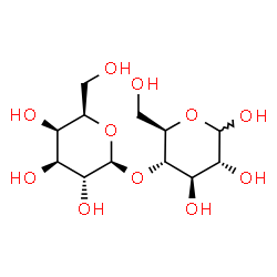 ChemSpider 2D Image | 4-O-beta-D-Galactopyranosyl-D-glucopyranose | C12H22O11