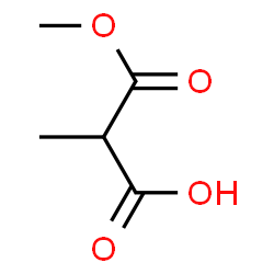 ChemSpider 2D Image | 3-Methoxy-2-methyl-3-oxopropanoic acid | C5H8O4