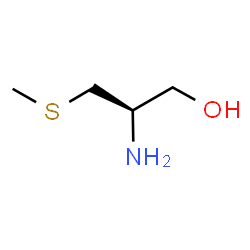 ChemSpider 2D Image | (2R)-2-Amino-3-(methylsulfanyl)-1-propanol | C4H11NOS