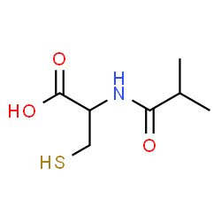 ChemSpider 2D Image | N-Isobutyrylcysteine | C7H13NO3S