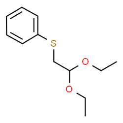 ChemSpider 2D Image | [(2,2-Diethoxyethyl)sulfanyl]benzene | C12H18O2S