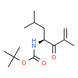 ChemSpider 2D Image | tert-butyl N-[(4S)-2,6-dimethyl-3-oxohept-1-en-4-yl]carbamate | C14H25NO3