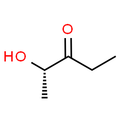 ChemSpider 2D Image | (2S)-2-Hydroxy-3-pentanone | C5H10O2