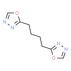 ChemSpider 2D Image | 2,2'-Butane-1,4-diylbis(1,3,4-oxadiazole) | C8H10N4O2