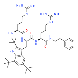 ChemSpider 2D Image | LTX-109 | C43H69N11O3