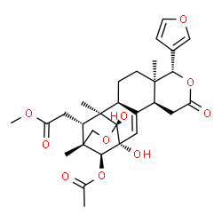 ChemSpider 2D Image | thaimoluccensin B | C29H36O10