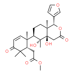 ChemSpider 2D Image | thaimoluccensin A | C27H36O8