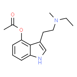 ChemSpider 2D Image | 4-Acetoxy-N-methyl-N-ethyltryptamine | C15H20N2O2