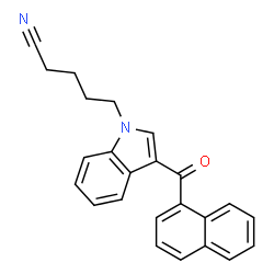 ChemSpider 2D Image | AM-2232 | C24H20N2O
