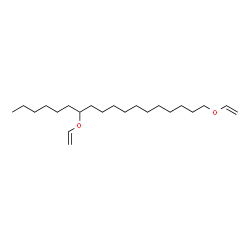 ChemSpider 2D Image | 1,12-Bis(vinyloxy)octadecane | C22H42O2
